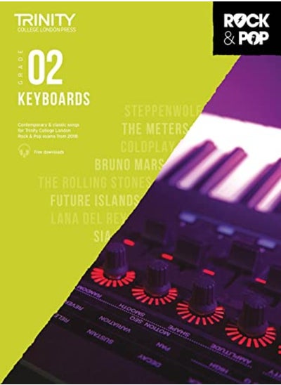 Buy Trinity College London Rock & Pop 2018 Keyboards Grade 2 by Trinity College London Paperback in UAE