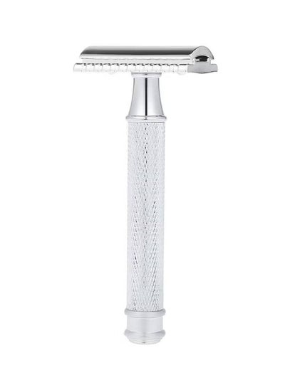 اشتري ORiTi Double Edge Stainless Steel Safety Razor Silver في الامارات