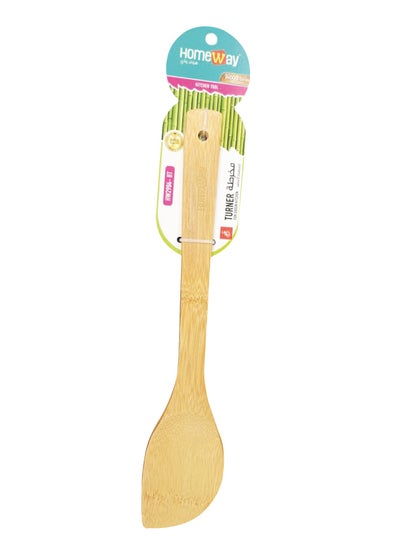 اشتري Homeway Bamboo Turner – Eco-Friendly and Functional Kitchen Tool في الامارات