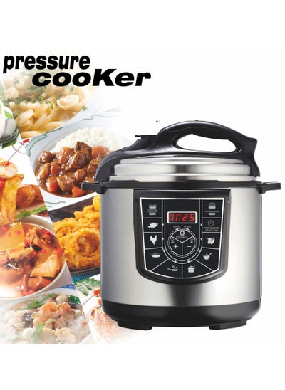 اشتري 10 In 1 Stainless Steel 7L Multifunction Smart Lcd Home Digital Rice Cooker Electric Pressure Cooker في الامارات