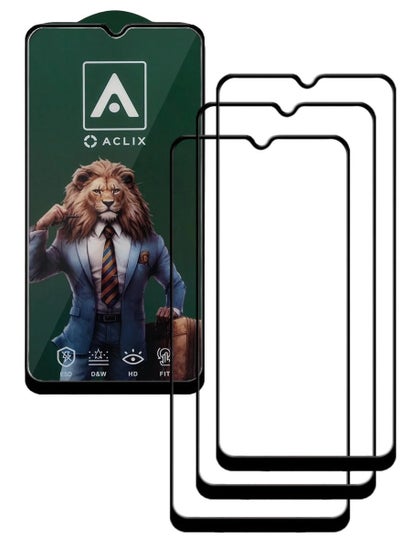 Buy 3 Pieces Antistatic ESD Dustproof Premium Quality High Definition Tempered Glass Screen Protector Designed For Huawei Y6 (2019) in UAE