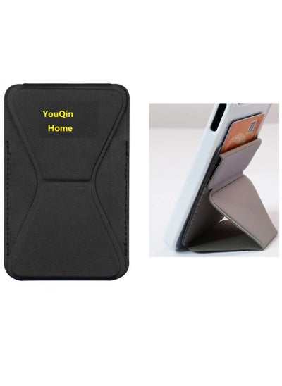 اشتري Mobile Grip Stand With Card Holder Credit Card Wallet,with 3M Super Sticker Universal Compatible With IPhone/Samsung/OnePlus/HUAWEI/Xiaomi and more Mobile Phone في الامارات