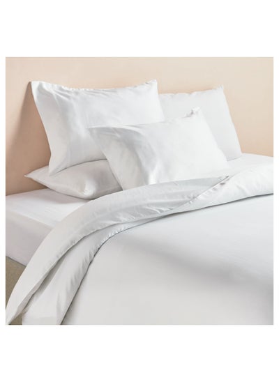 اشتري Rekoop Tencel Sateen 300 Thread Count 3-Piece King Duvet Cover Set - 230x220 cm في السعودية