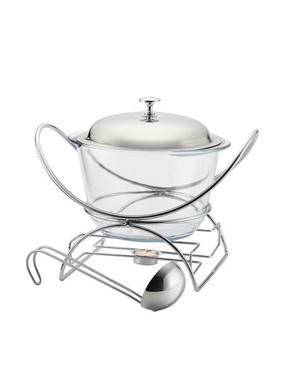 Buy Cuisine Art Alore Stainless Steel Soup Warmer - 4.0-Liter Capacity - Elegant Food Warming Solution in UAE