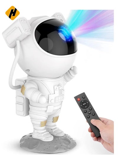 Buy Astronaut Galaxy Star Projector Starry Night Light with Nebula Timer and Remote Control Kids Bedroom in UAE