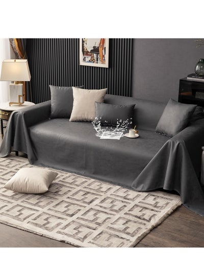 Buy Four Seasons Universal Sofa Slipcover Waterproof Dustproof Sofa Cover Large Size To Choose For L Shape Sofa Covers Set Washable Soft Technology Cloth in Saudi Arabia