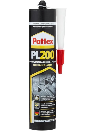 Buy Construction Adhesive Pl 200 - 290G ( Transparent ) in Saudi Arabia