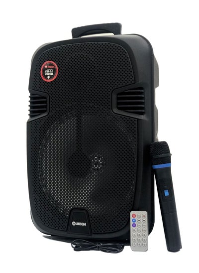 Buy Bluetooth Trolley Speaker With Mic  MTS-1204A Black MTS-1204A Black in UAE