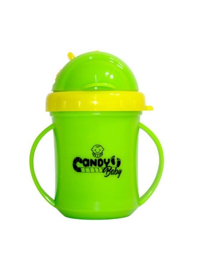 Buy Candy Baby Baby Bottle With Handle For Unisex-Green in Egypt
