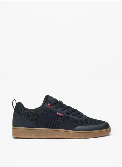 Buy Men's Textured Lace-Up Sneakers in Saudi Arabia