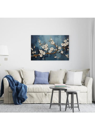 Buy Fancy Japanese Cherry Blossoms Printed Canvas wall art in Egypt