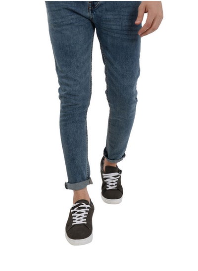 Buy White Rabbit Slim Fit Heather Blue Jeans in Egypt