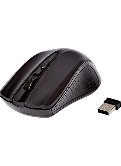 Buy Enet G211-33 Wireless Optical Mouse - Black in UAE
