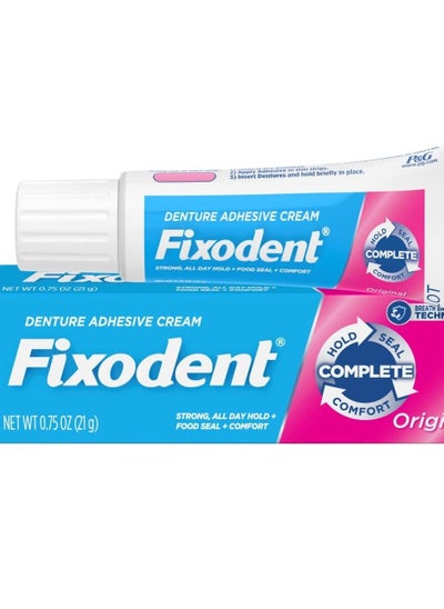 Buy Fixodent complete cream 40g in UAE