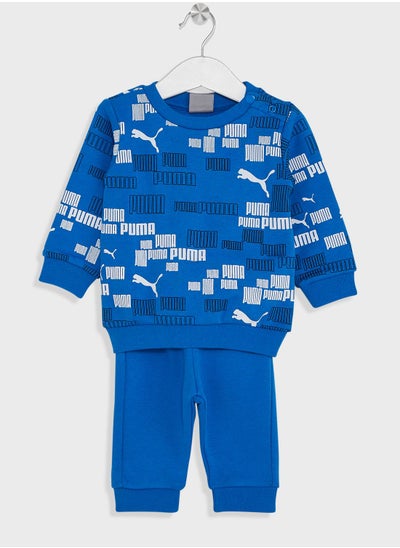 Buy Infants Minicats Aop Crew Joggers Fl in UAE