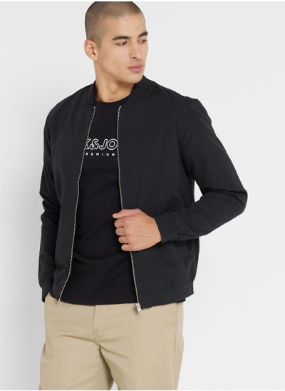 Buy Zippered Bomber Jacket in UAE