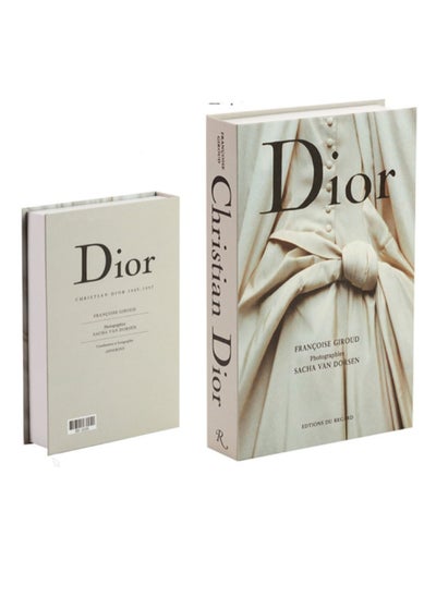 Buy Dior Fake Book Decorative Display Faux Display Book for Home & Office Classic False Book Decorative in UAE