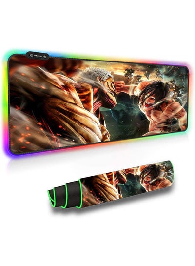 Buy RGB Gaming Mouse Pads Attack On Titan in Egypt
