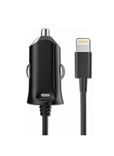 Buy Amigo Lightning connector car charger Black in UAE