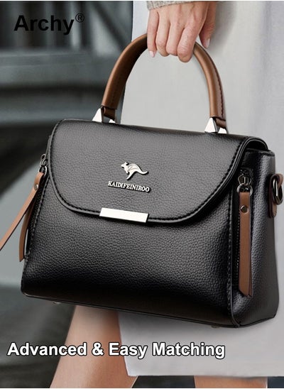 Buy Women Shoulder Crossbody Bag Large Capacity Compact and Exquisite Women Handbag in UAE