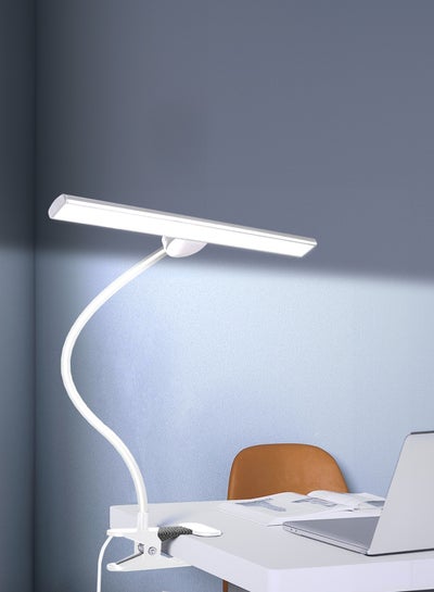 Buy LED Desk Lamp for Office Home  EyeCaring Architect Task Lamp 30 Lighting Modes Adjustable Flexible Gooseneck Clamp Light for Workbench Drafting Reading Study English instruction manual in Saudi Arabia