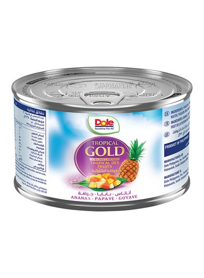 اشتري Canned Tropical Fruit Mix With Gold Pineapple In Juice 227grams في الامارات
