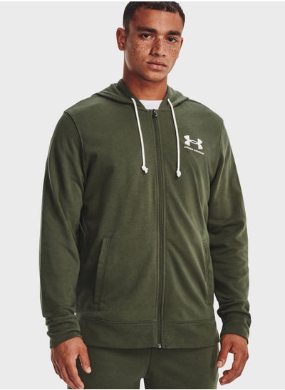 اشتري Rival Terry Logo Full Zip Hoodie في السعودية