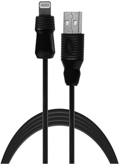 Buy L'Avvento MX14B USB Cable To Lightning 8 Pin USB Cable, 1 Meter - Black in Egypt