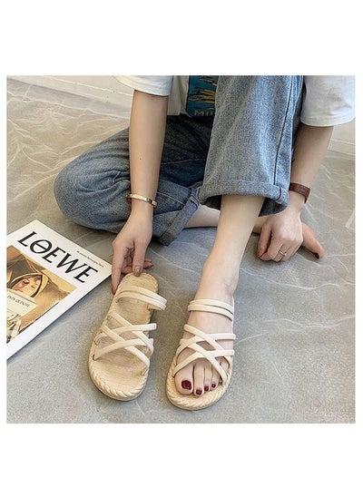 Buy Women's Outer Slippers Summer Outdoor or Indoor Sandals in UAE