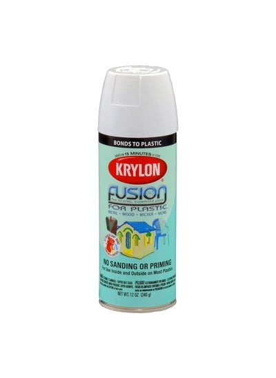 Buy Fusion Spray Paint White 12Oz in Saudi Arabia