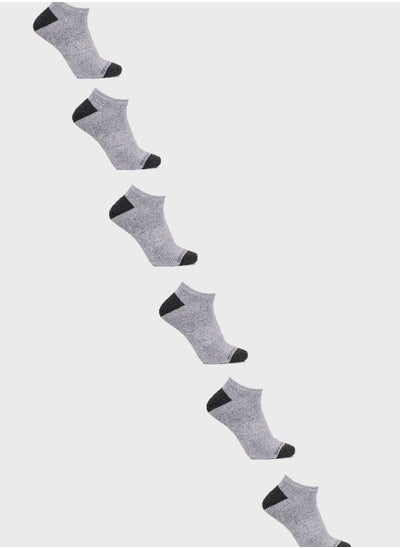 Buy 6 Pack No Show Socks in UAE