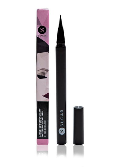 Buy SUGAR Arrested For Overstay Waterproof Eye Liner 01 I'll Be back in UAE