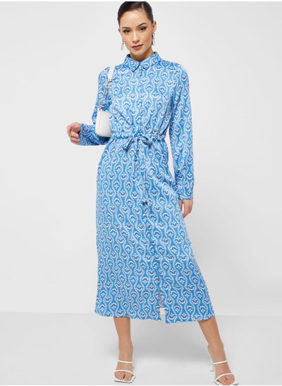 Buy Printed Shirt Dress in Saudi Arabia