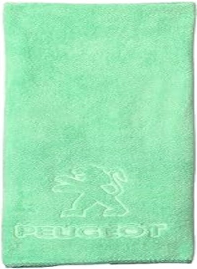 Buy Peugeot Car Drying Towel, Free Microfiber Cleaning Cloth, Premium Professional Soft Microfiber Towel, Super Absorbent Detailing Towel for Car/Windows/Screen/Kitchen - Green in Egypt