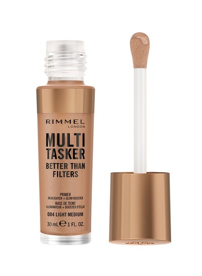 Buy Multi-Tasker Better Than Filters Face Primer, Glow Booster and Highlighter - 004 - Light Medium, 30ml in Saudi Arabia