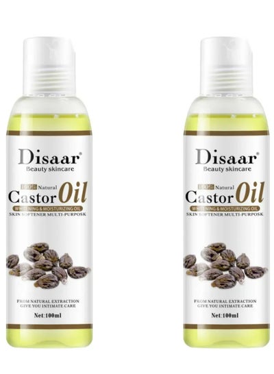 Buy Disaar Castor Oil 100ml 2 pcs in UAE