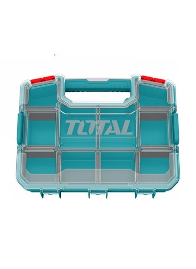 Buy TOTAL Plastic Tool Case Storage Organizer 15 Inch in Saudi Arabia