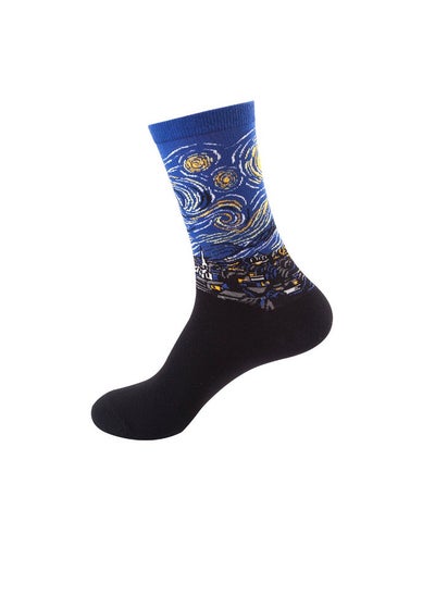 Buy Unisex Absorb Sweat and Deodorize Socks 3 Pairs High Quality Socks One Size Fits All in Saudi Arabia