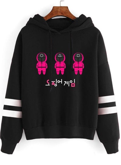 اشتري Squid Game Parallel Bars Print Hoodie Teenager Daily Unisex Sweatshirt L في السعودية