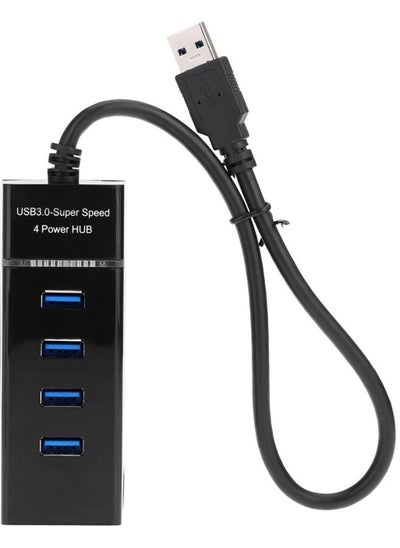 اشتري 4-Port USB 3.0 Super Speed Hub Black في السعودية