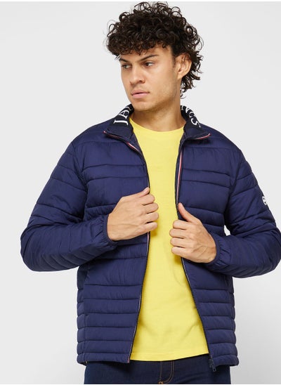 Buy Zip Through Puffer Jacket in UAE