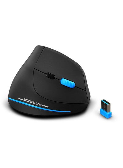 اشتري F-35A Vertical Wireless Gaming Mouse Adjustable 2400DPI Optical 2.4G Mice في الامارات