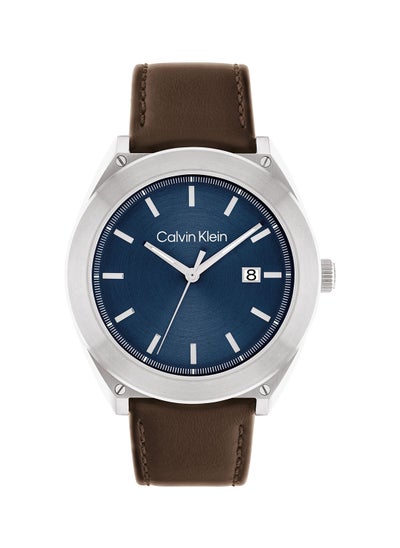 Buy Casual Essentials Men's Leather Wrist Watch - 25200200 in Saudi Arabia