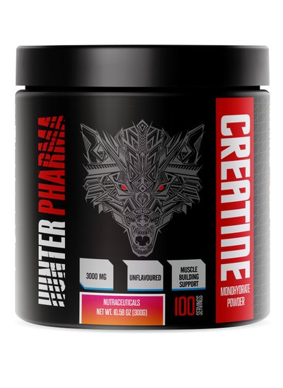 Buy Creatine Monohydrate – Unflavored, 300g in UAE