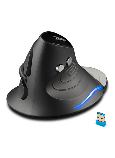 Buy Wireless Vertical Mouse Black in Saudi Arabia