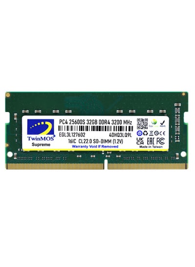 Buy TwinMOS 3200MHz DDR4 32GB SO-DIMM for Laptop in Egypt