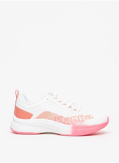 اشتري Women's Logo Print Sports Shoes with Lace-Up Closure في السعودية