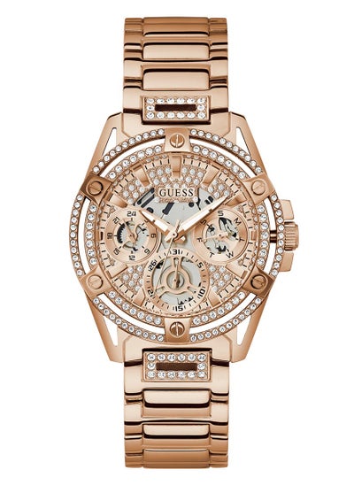 Buy Women's Rose Gold Multifunction Stainless Steel Strap Watch - GW0464L3 in UAE