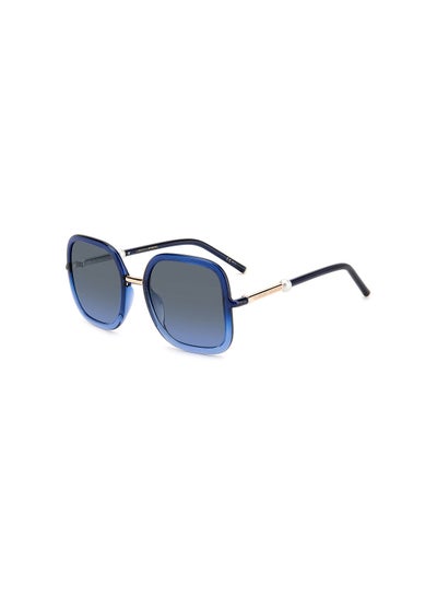 Buy Women's UV Protection Square Sunglasses - Her 0078/G/S Blue Azur 55 - Lens Size: 55 Mm in Saudi Arabia
