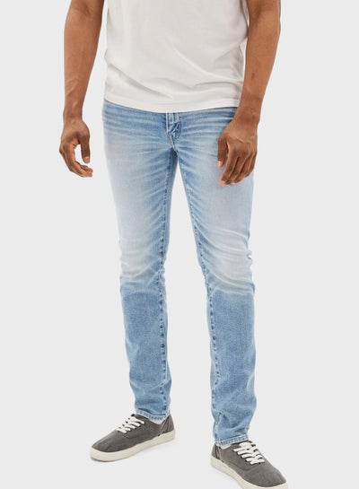 Buy Light Wash Slim Fit Jeans in UAE